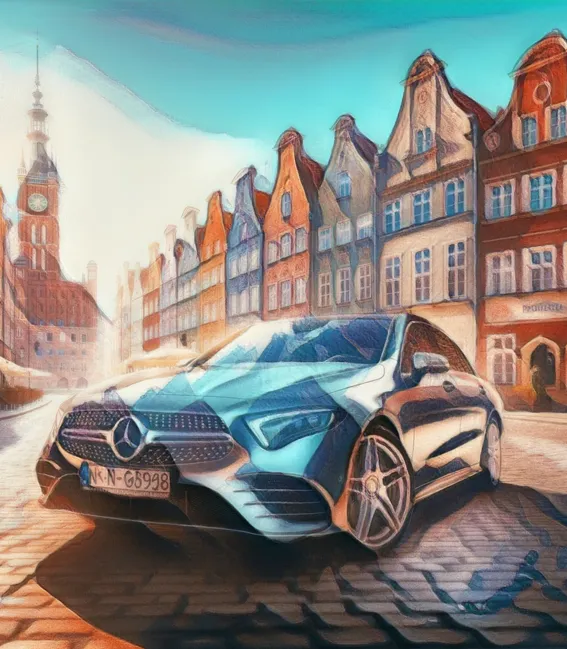 Wynajem Mercedes Gdańsk